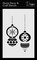 Designer Stencils; Vintage Ornaments Window Stencil | DIY Holiday Window | Halloween Store Front | Designer Stencils |; Category:Wall, Window, & Floor Decorations; Image:2